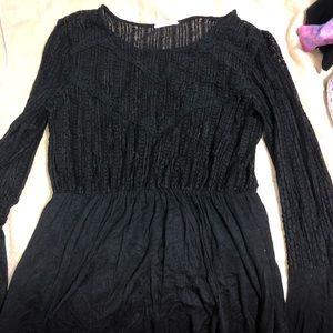 Black lace altered state dress